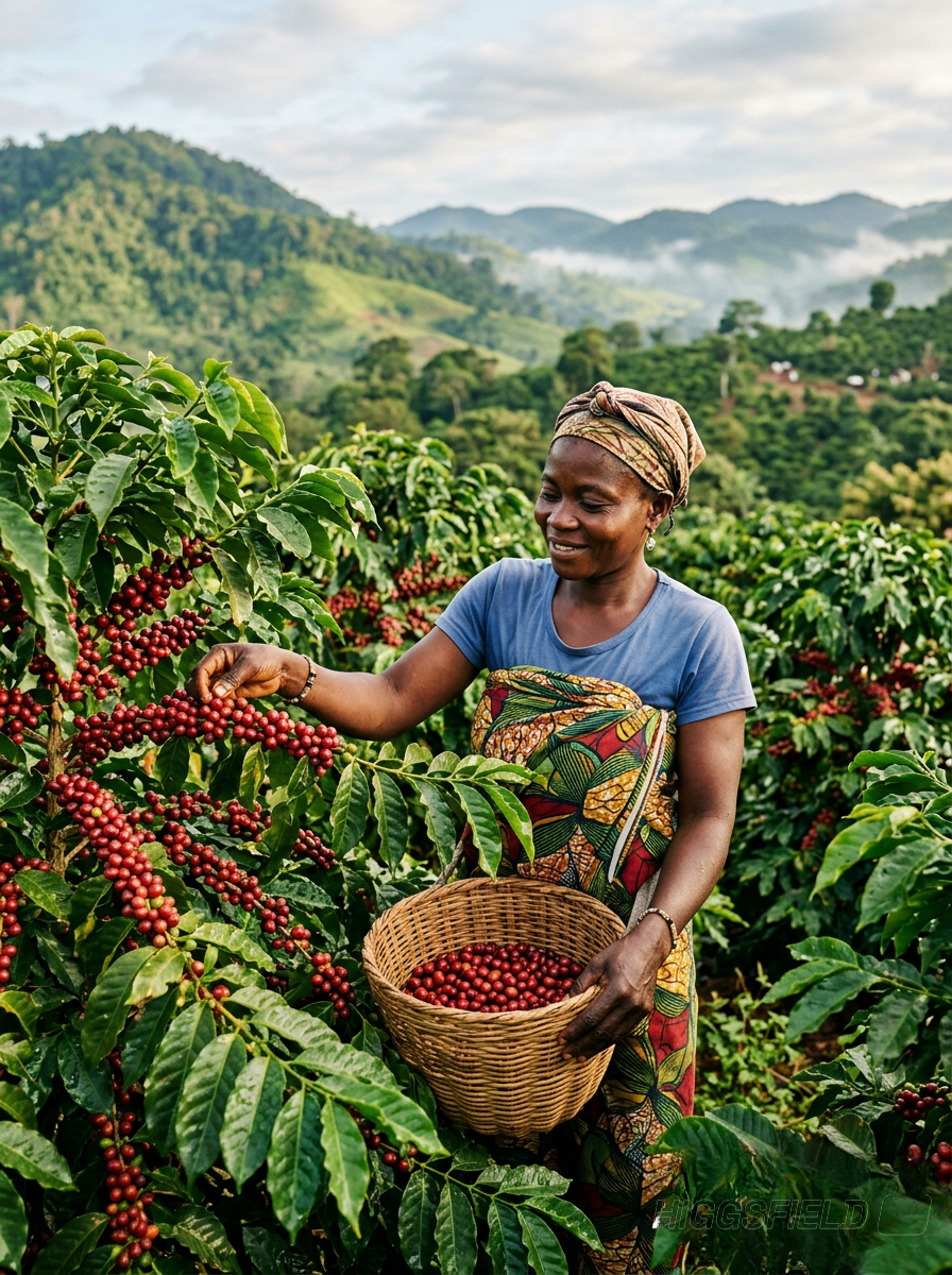 Café — COOP-CA DJOUMAN, Côte d'Ivoire